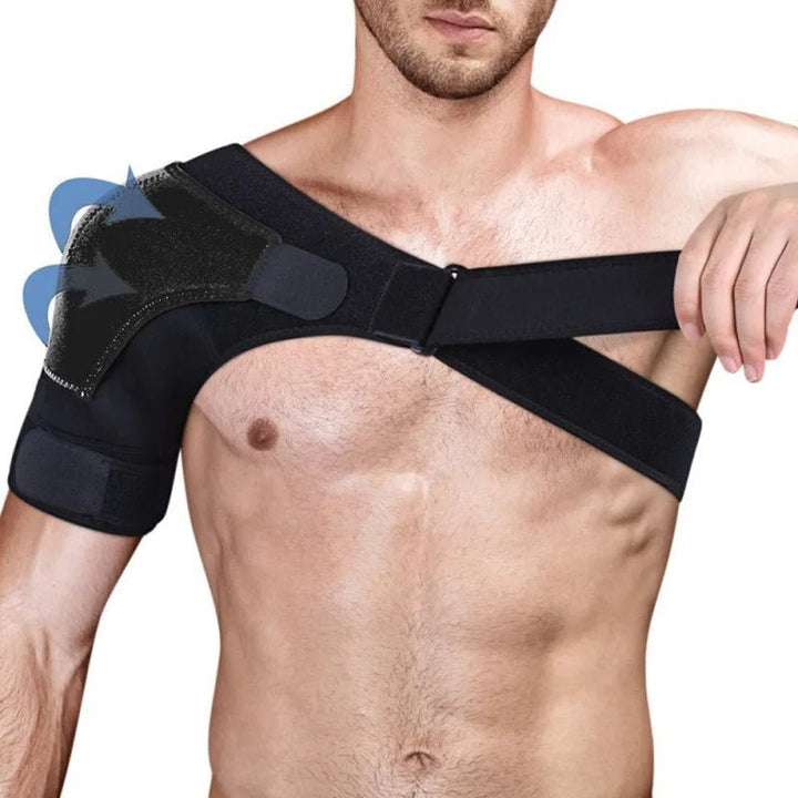 BowLift | ComfortBand – Adjustable shoulder support with pressure pad for optimal stability