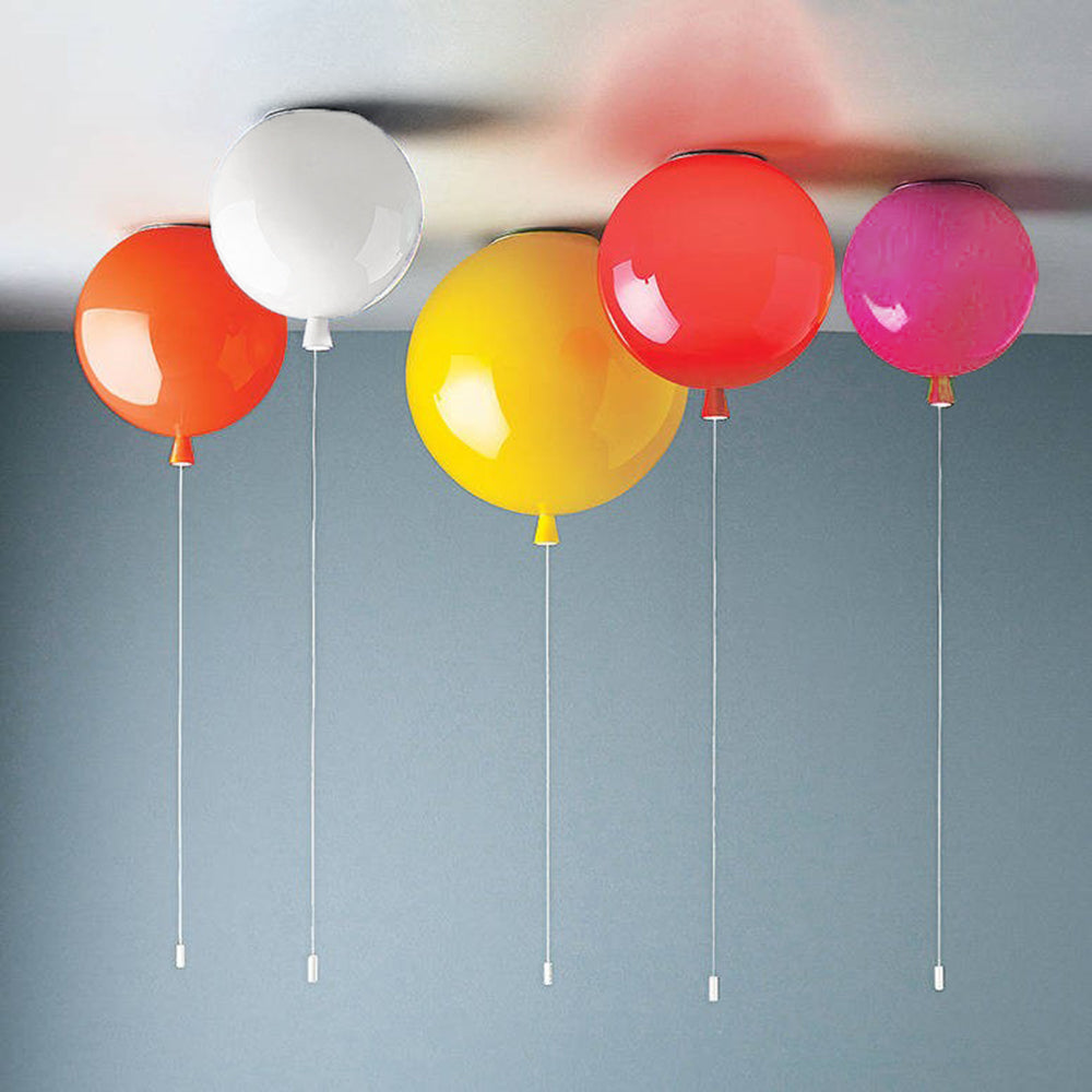 BowLift | Compact Modern LED Balloon Ceiling Lamp - AuraLite