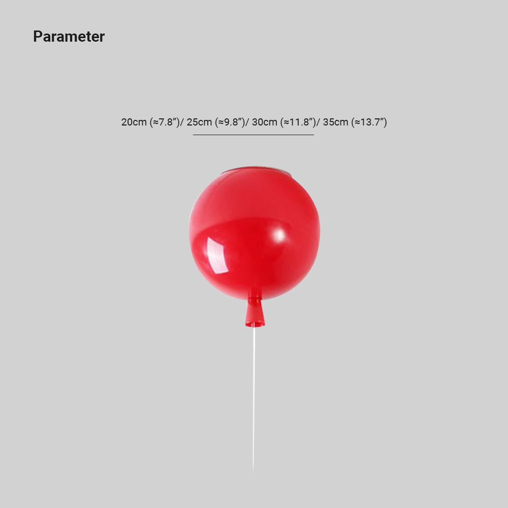 BowLift | Compact Modern LED Balloon Ceiling Lamp - AuraLite