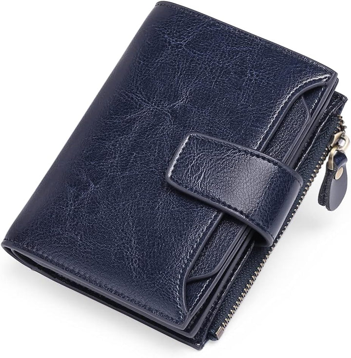 BowLift | Compact Genuine Leather RFID Blocking Multi-Functional Wallet