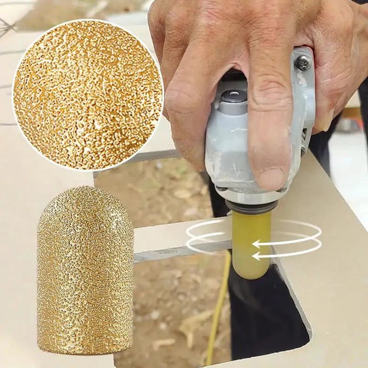 BowLift | Diamond Grinding Wheel Set | 100mm Angle Grinder Compatible | Stone Shaping