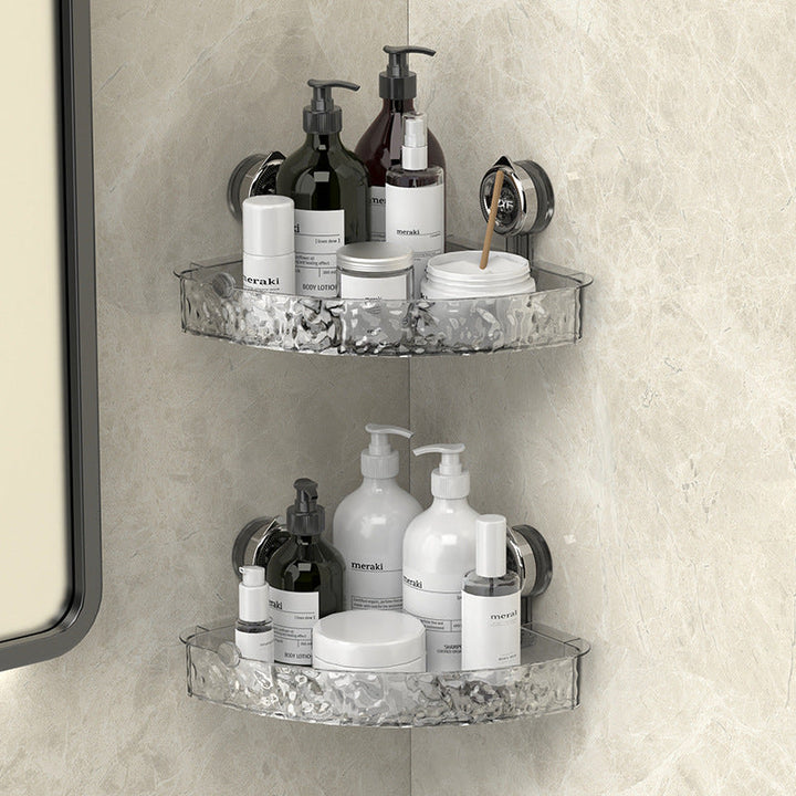 BowLift | Shower Caddy Corner Suction Bathroom Shelf