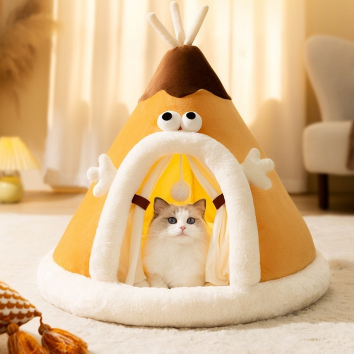 BowLift | Cat Bed Indoor Warm Plush Tent House