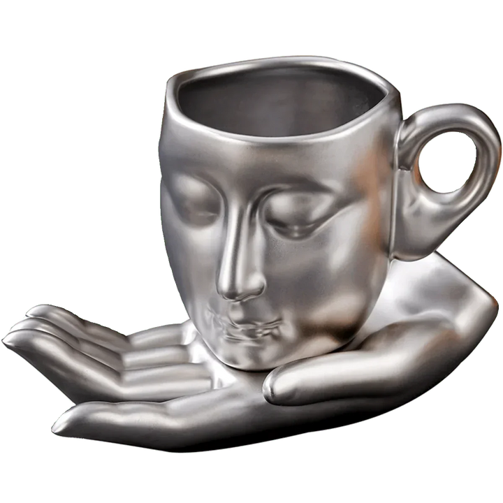 BowLift | Coffee Cup Set with Minimalist Face Shape