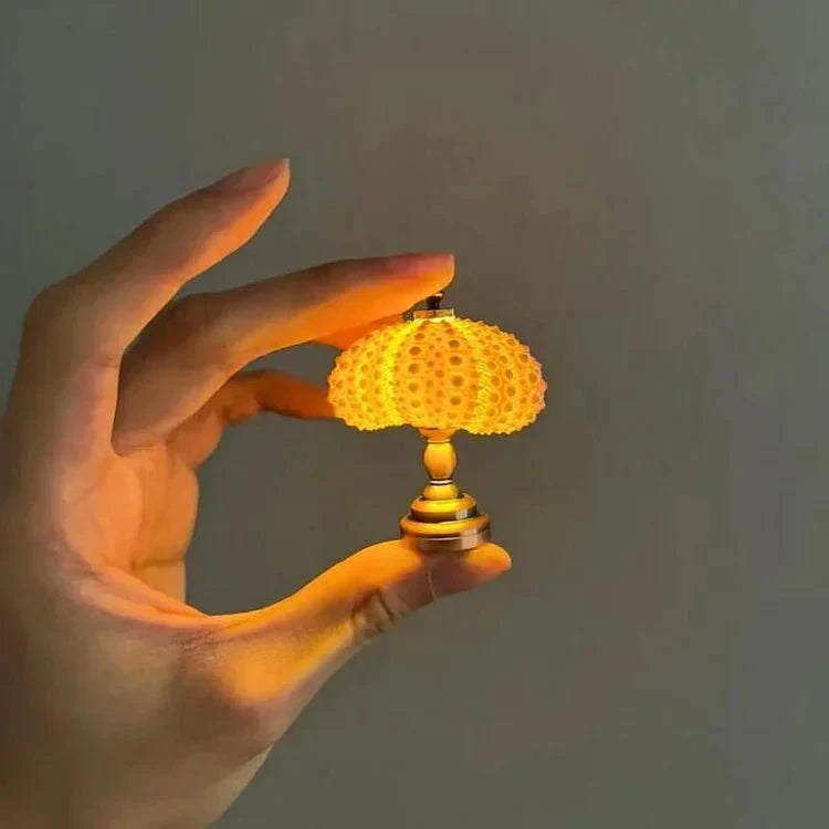 BowLift | Table Lamp Mini Sea Urchin Shell Light