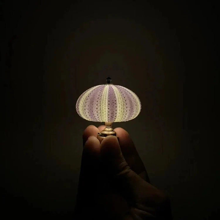 BowLift | Table Lamp Mini Sea Urchin Shell Light
