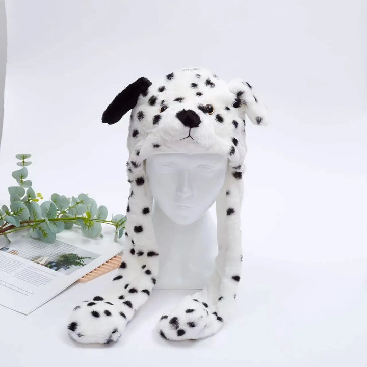 BowLift | BunnyBounce Plush Hat with Moving Ears for Kids & Adults