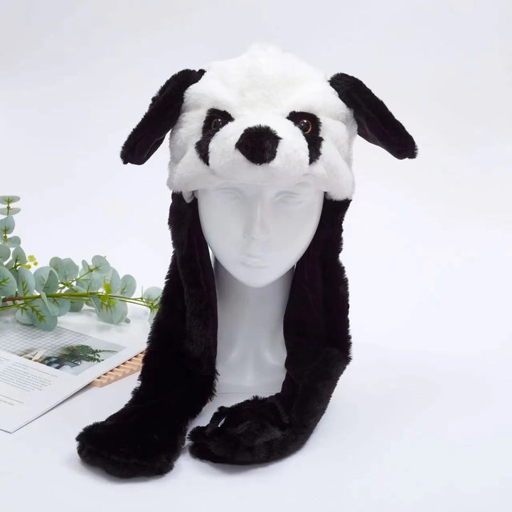 BowLift | BunnyBounce Plush Hat with Moving Ears for Kids & Adults