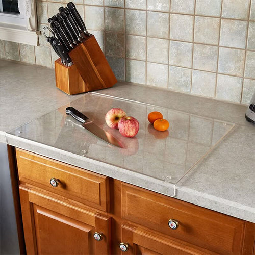 BowLift | Transparent Acrylic Scratch-Resistant Cutting Board