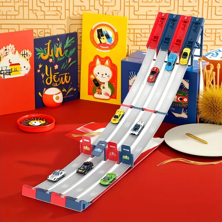 BowLift | SpringTrack – Catapult Racing Track for Kids