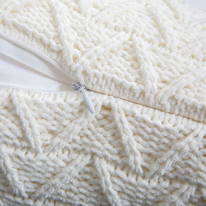BowLift | Soft Knit Chenille Cushion Cover 18x18 Inch
