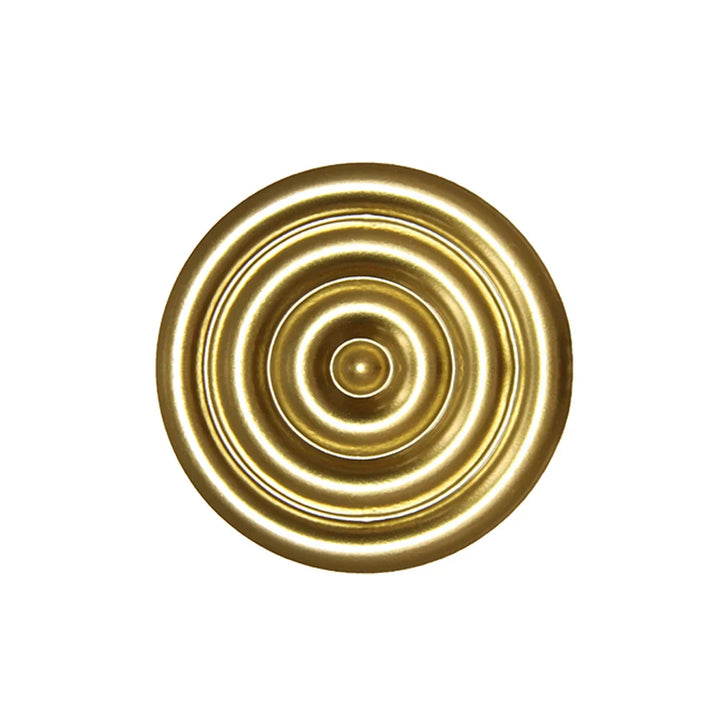 BowLift | Elegant Round Gold Metal Wall Hanging Decoration