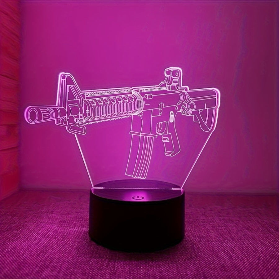 GeoLume - 3D LED Desk Lamp with Touch Bowlift