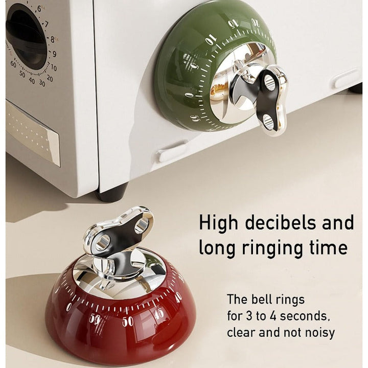 Magnetic Mechanical Kitchen Timer Bowlift