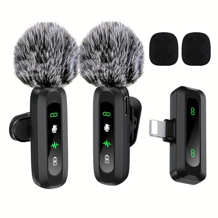 BowLift | SoundSnap Wireless Clip Microphone – USB-C Microphone for Smartphone and Tablet