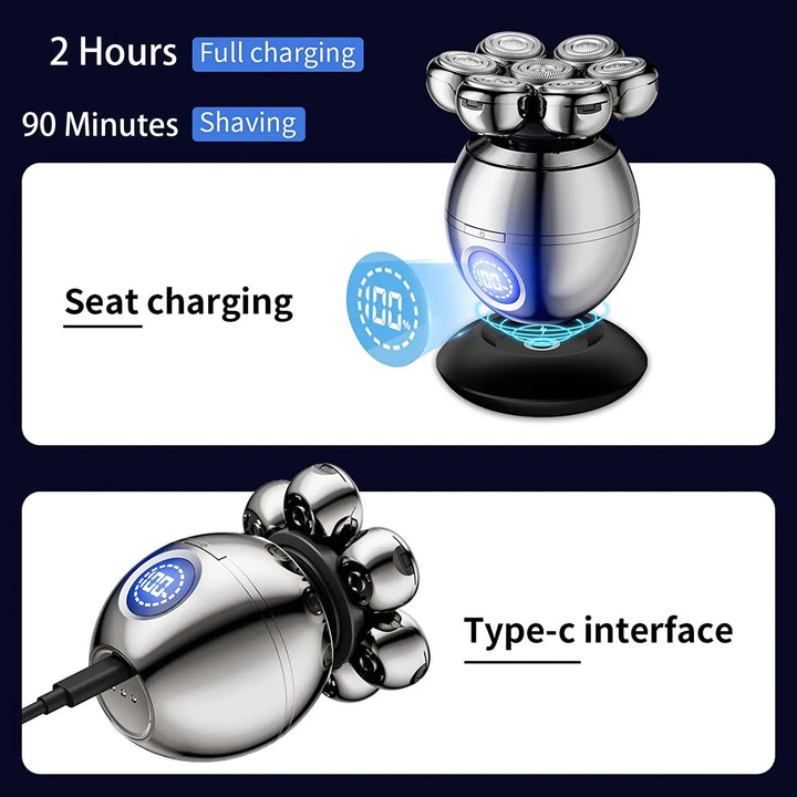 BowLift | FlexiShave Pro – 7D Electric Razor for Smooth & Irritation-Free Shaving