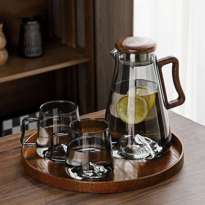 BowLift | Creative Heat-Resistant Glass Cup Set with Kettle