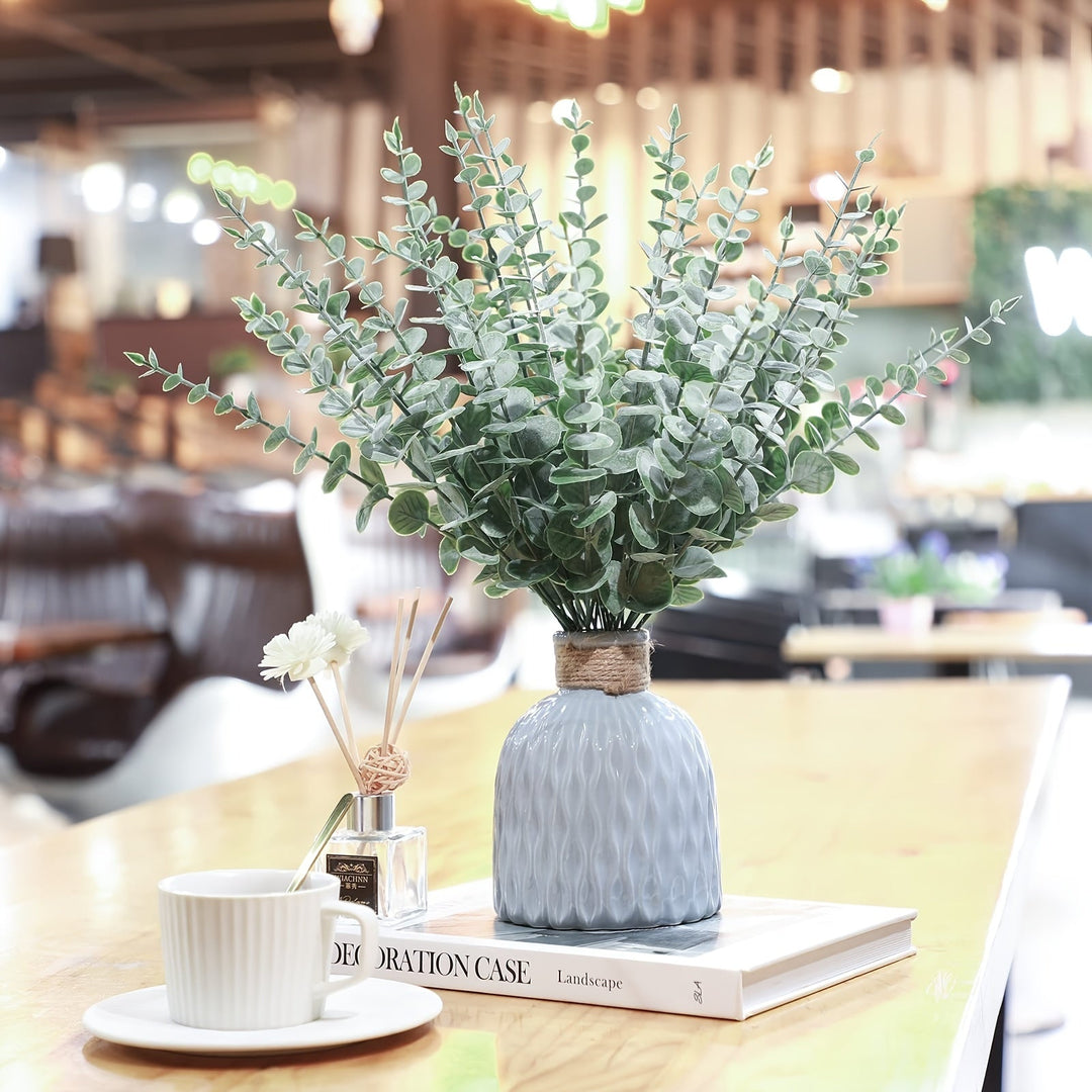 BowLift | SpringEuca Artificial Eucalyptus – Decorative Centerpiece for Get Well or Hanukkah