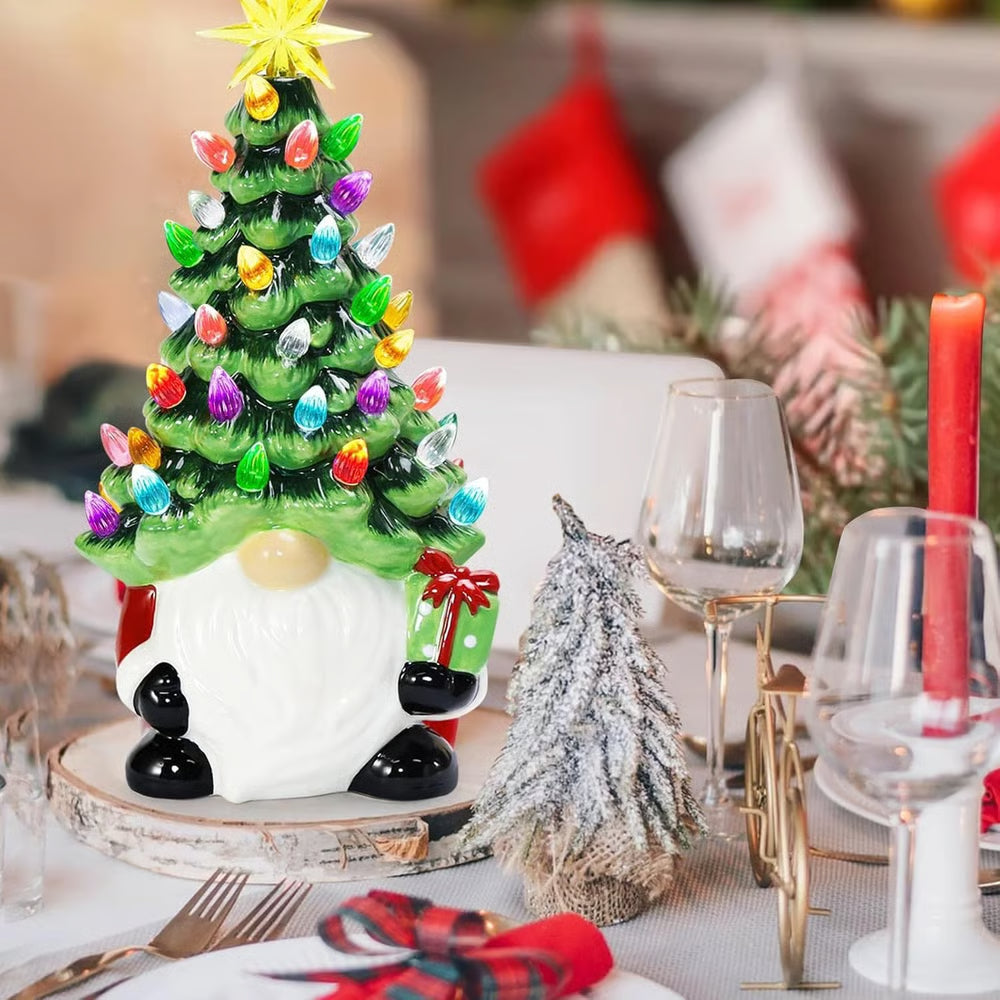 BowLift | GnomeLight Christmas Gnome – Illuminating DIY Decoration Tree with LED