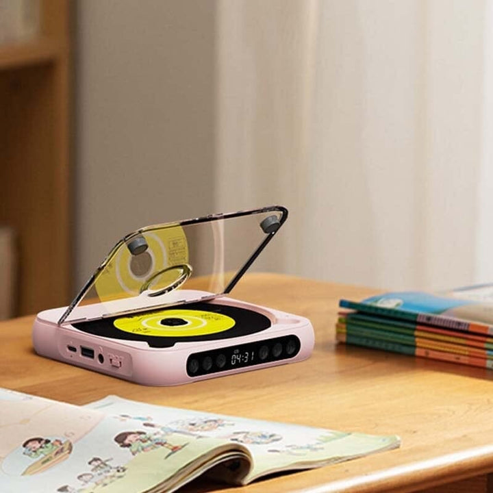 BowLift | Portable Bluetooth-compatible CD Player
