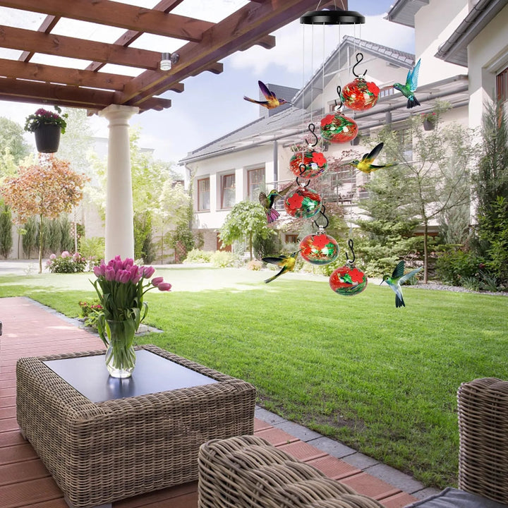 BowLift | New Charming Wind Chimes Hummingbird feeders Garden Decor