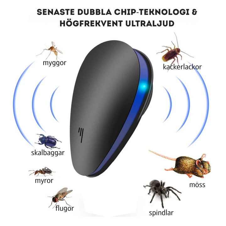 BowLift | PestGuard Pro - Ultrasonic Pest Control Without Chemicals for a Safe Home