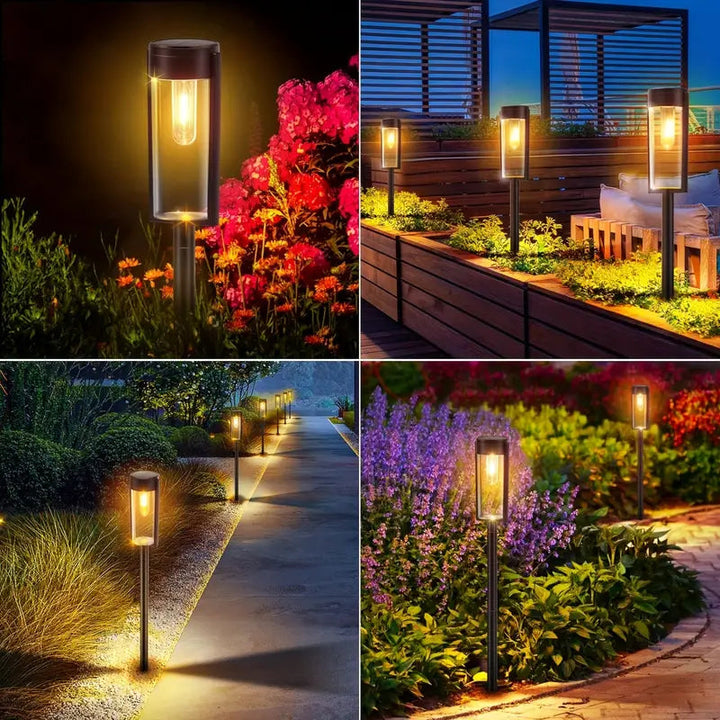 Waterproof solar-powered outdoor lighting Bowlift