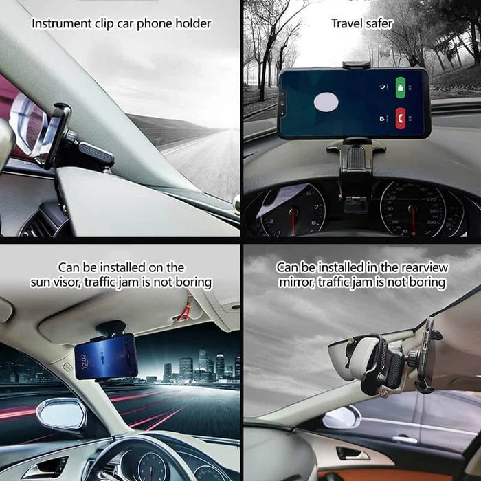 BowLift | Multifunctional Car Dashboard Mobile Phone Holder