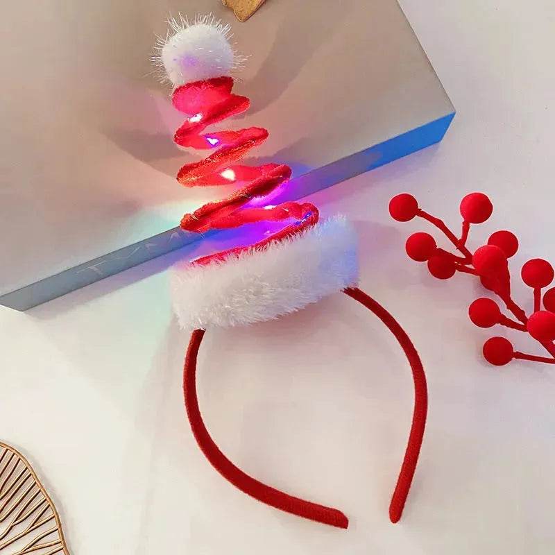 BowLift | Christmas With Light Headband Snowflake Women's