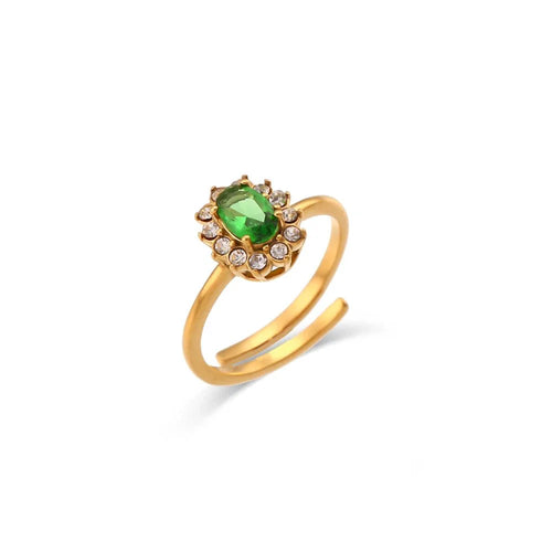 BowLift | Dainty Adjustable Oval Diamond Rings