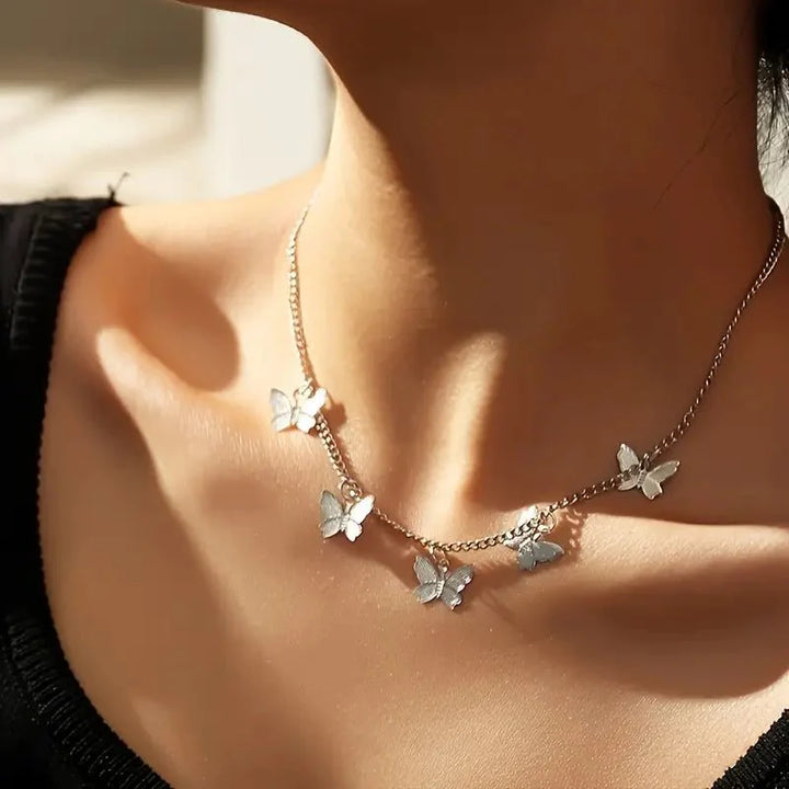 BowLift | Dainty Butterfly Choker Necklace