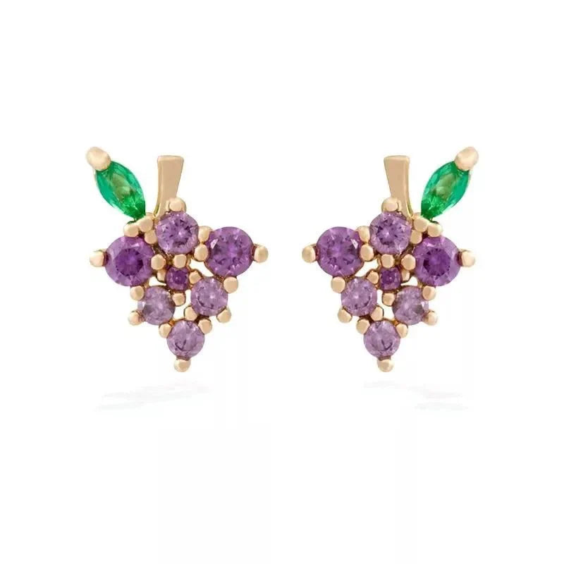 BowLift | Dainty Fruit Hoop & Stud Earrings
