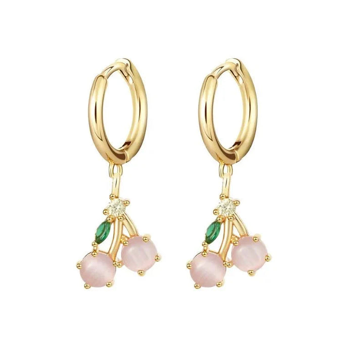 BowLift | Dainty Fruit Hoop & Stud Earrings