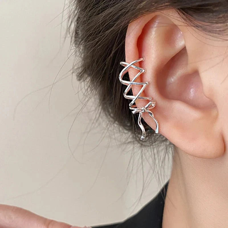 BowLift | Dainty Ribbon Bow Ear Cuff