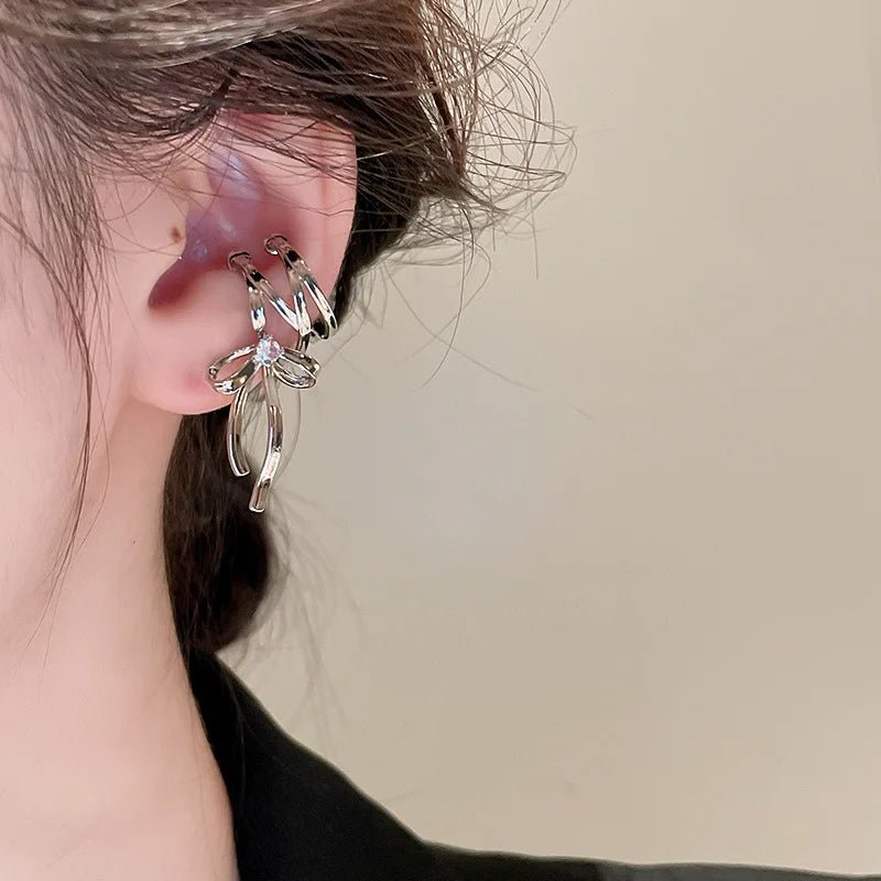 BowLift | Dainty Ribbon Bow Ear Cuff