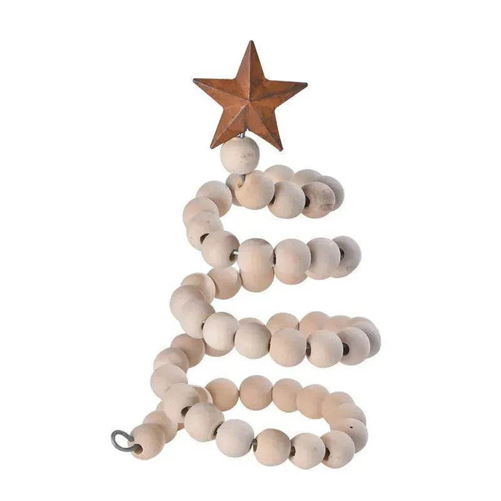 BowLift | Creative Wooden  DIY Twine Wooden Bead Christmas Tree decorations Ornaments
