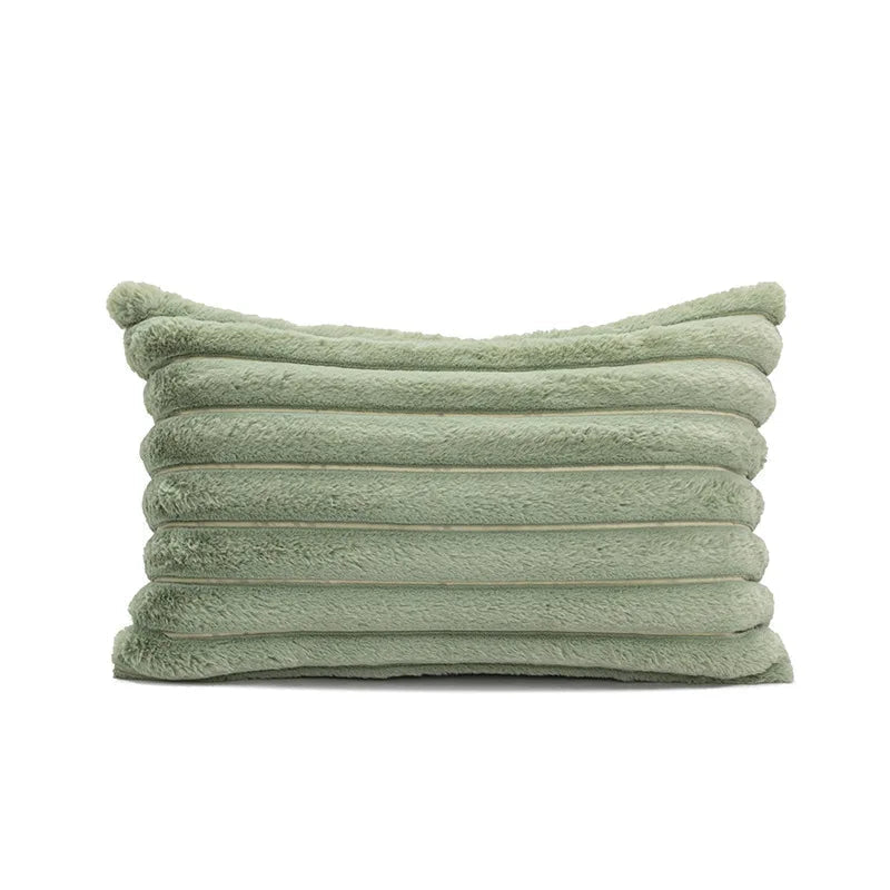 BowLift | Modern PU Leather Patchwork Cushion Cover
