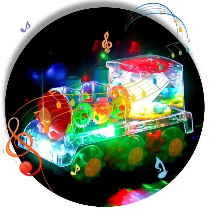 BowLift | Dancing and Illuminated Music Steam Locomotive