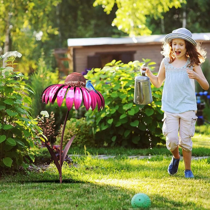BowLift | Bird Feeder Metal Flower Garden Stake