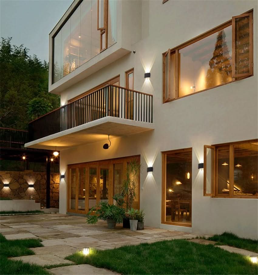 BowLift | Modern Waterproof LED Wall Lamp for Indoor & Outdoor
