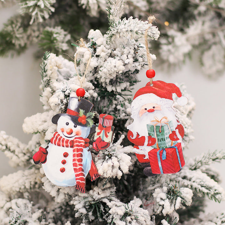 BowLift | Christmas Retro Faceless Doll Pendant Couple Ornaments