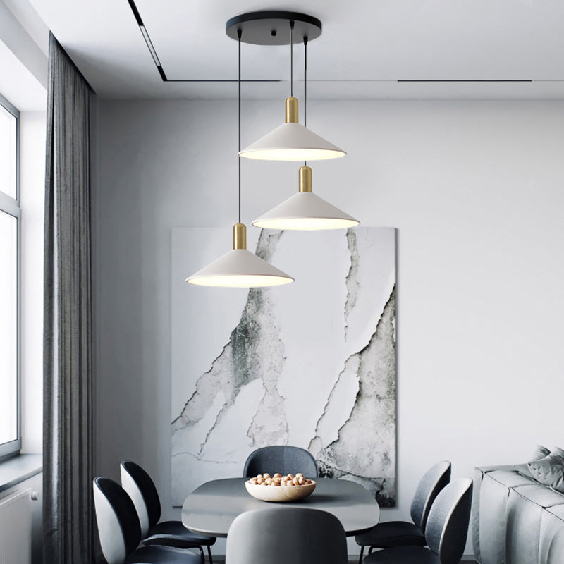 BowLift | Simple Modern Conical LED Pendant Light