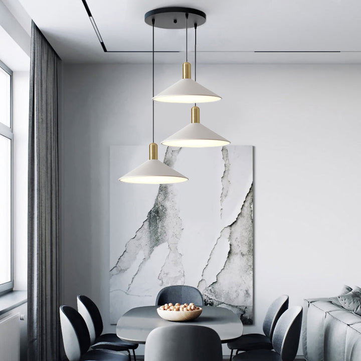 BowLift | Simple Modern Conical LED Pendant Light
