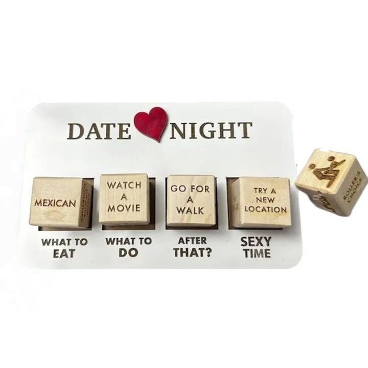 BowLift | AmoréLuxe Date Night Dice | Fun relationship dice game for couples and romantic evenings