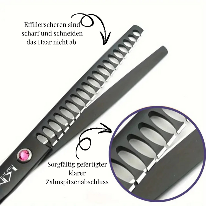 BowLift | TrimPro Pet Grooming Set – Complete Scissors Set for Precise Coat Care