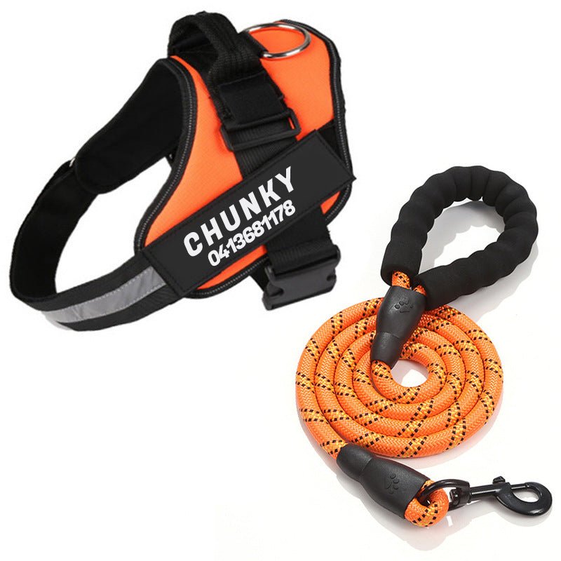 BowLift | Dogsafe Harness – Reflective, No-Pull Dog Harness with Personalizable Name Tag