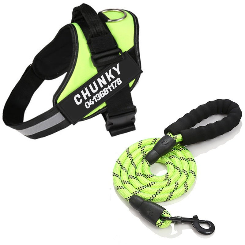 BowLift | Dogsafe Harness – Reflective, No-Pull Dog Harness with Personalizable Name Tag