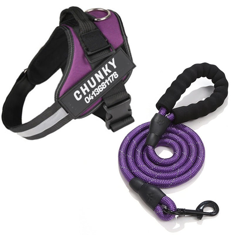 BowLift | Dogsafe Harness – Reflective, No-Pull Dog Harness with Personalizable Name Tag