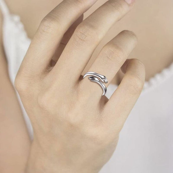 Hug Ring - Jewellery Love Piece for Couples & Universal Size Bowlift
