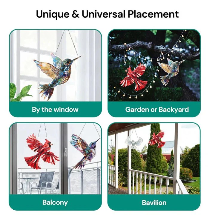 BowLift | Hummingbird Suncatcher